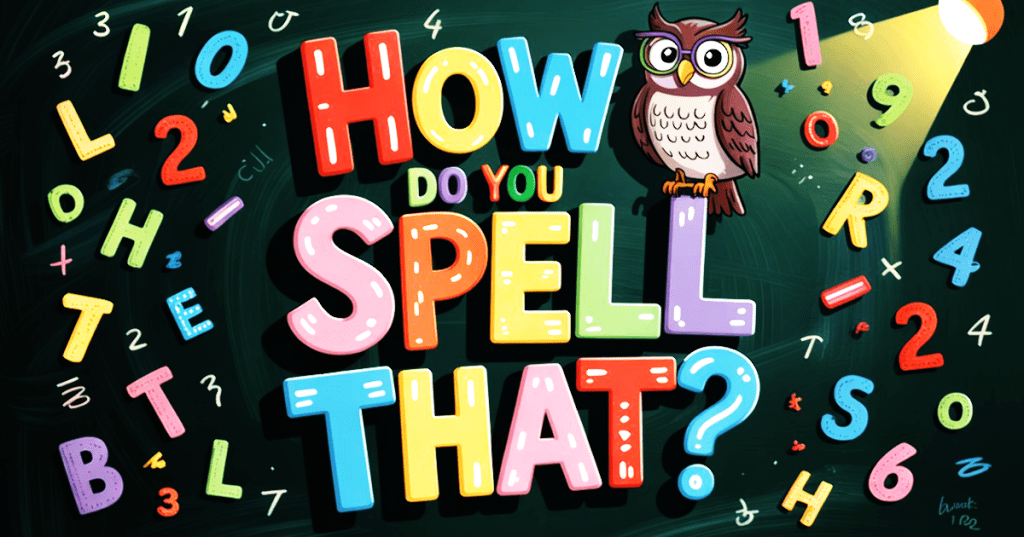 How do you spell&nbsp;that?