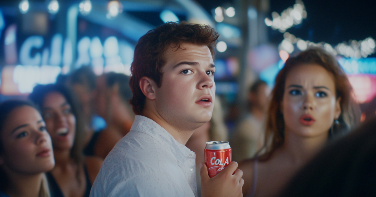 All I wanted was a soda